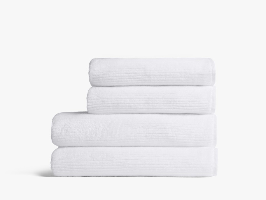 Parachute Towels | 2+2 Soft Rib Bath Bundle