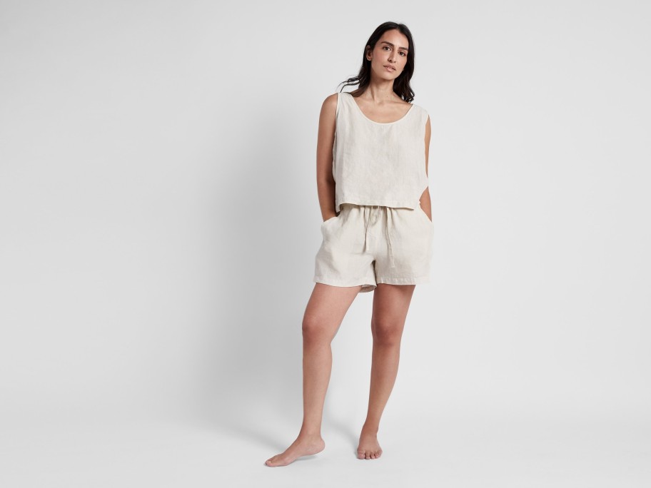 Parachute Robes + Loungewear | Women'S Linen Short