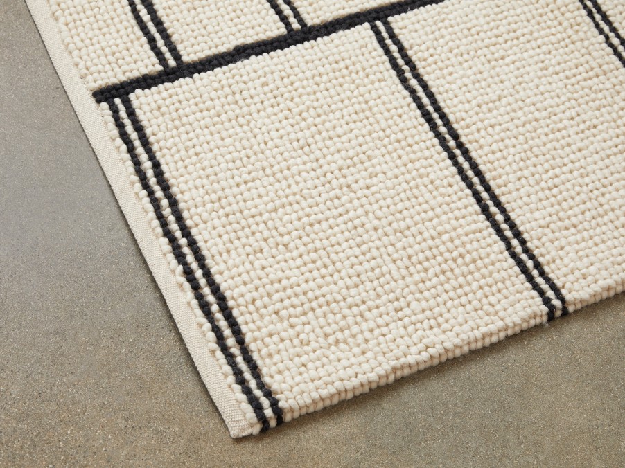 Parachute Decor | Ladder Stripe Wool Rug