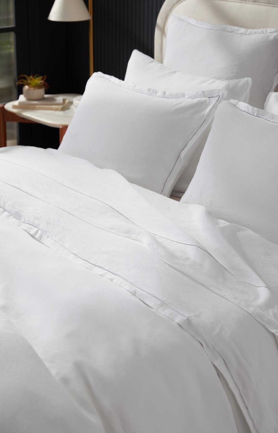 Parachute Quilts + Comforters | Heirloom Tencel Linen Duvet Cover