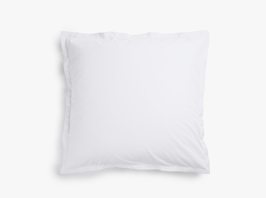 Parachute Decorative Pillows + Throws | Percale Euro Sham