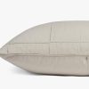 Parachute Sheeting Separates | Linen Box Quilted Euro Sham