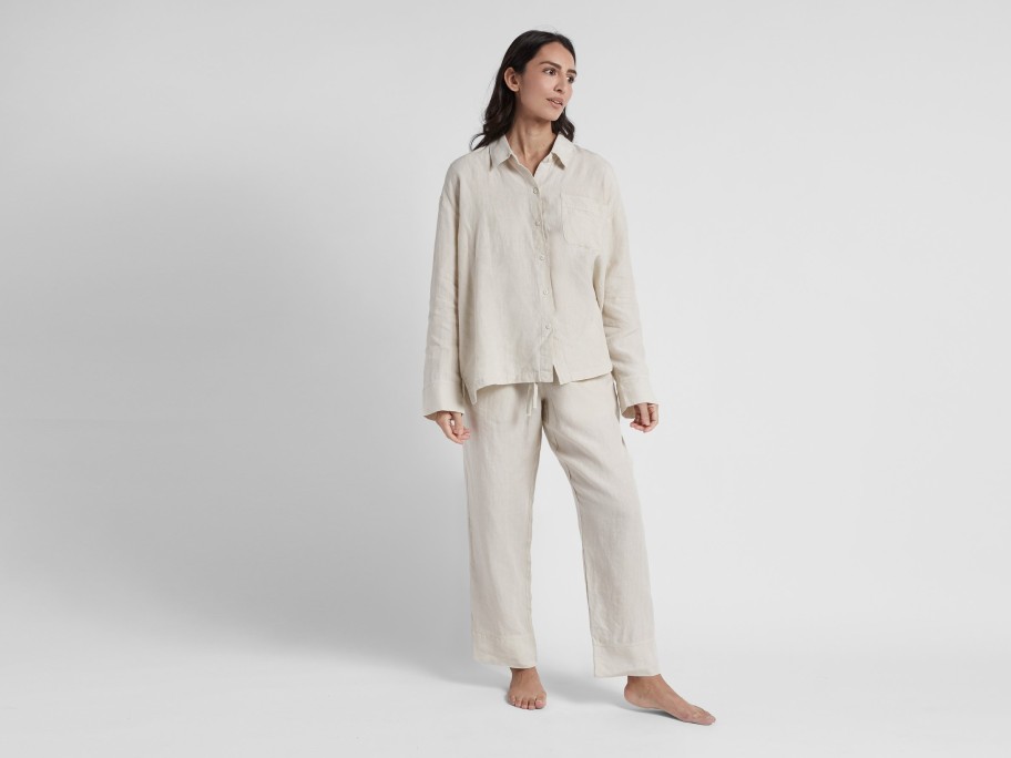 Parachute Robes + Loungewear | Women'S Linen Top