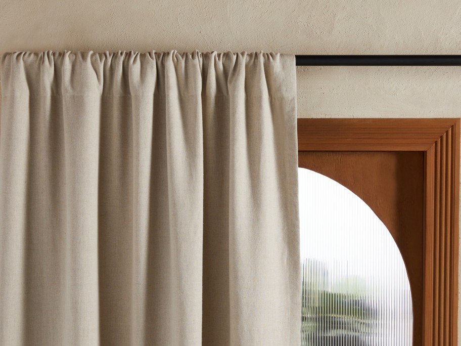 Parachute Decor | Washed Linen Blackout Curtain