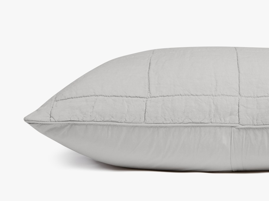 Parachute Decorative Pillows + Throws | Linen Box Quilted Euro Sham