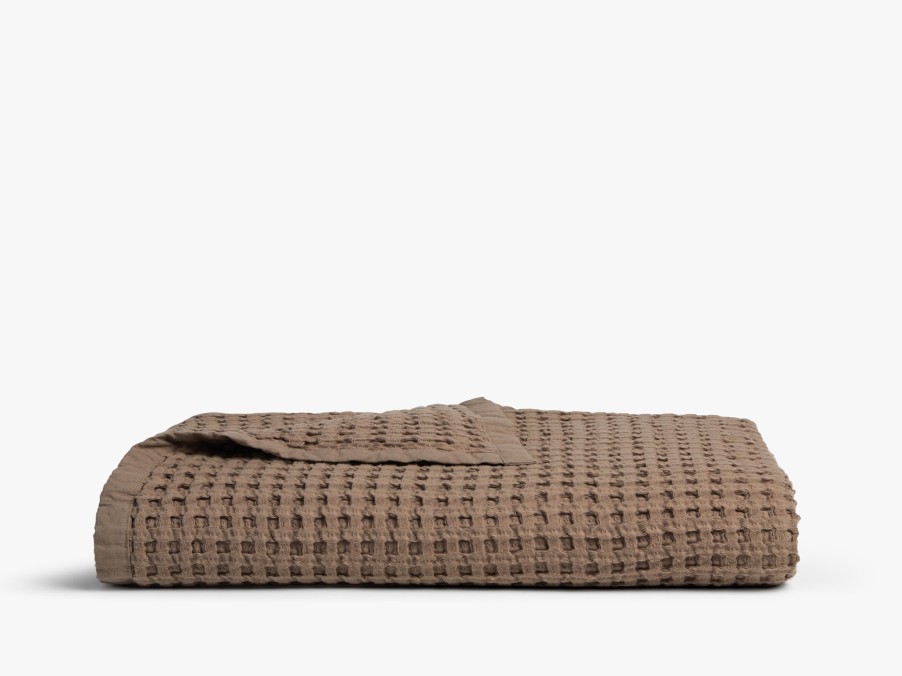 Parachute Bed Throws + Blankets | Waffle Cotton Throw