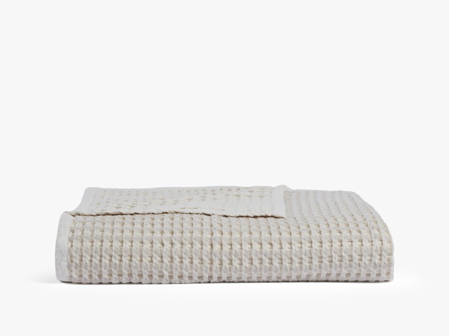 Parachute Bed Throws + Blankets | Organic Waffle Bed Blanket