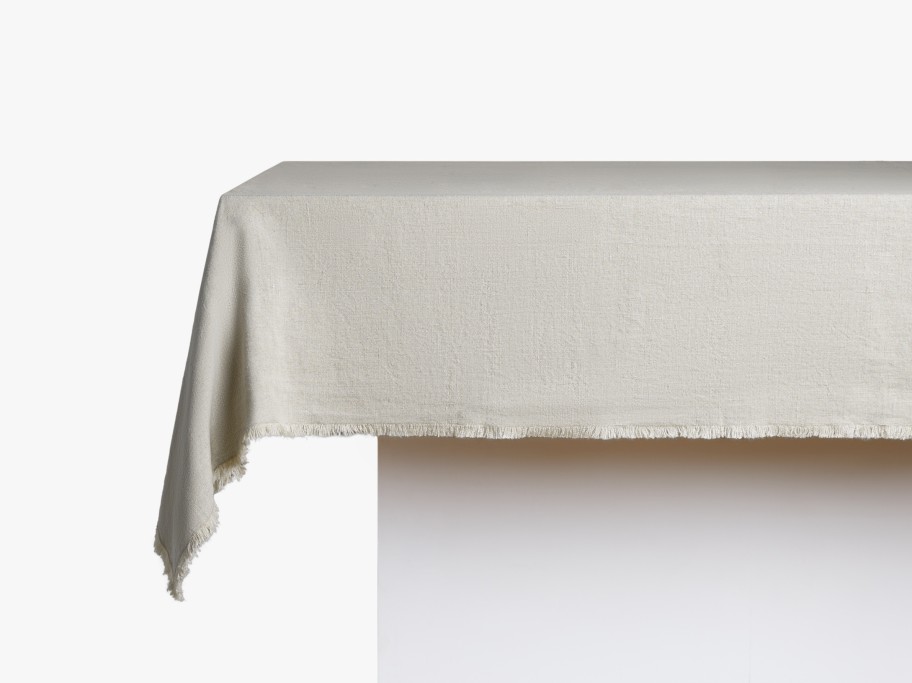 Parachute Dining | Linen Fringe Tablecloth