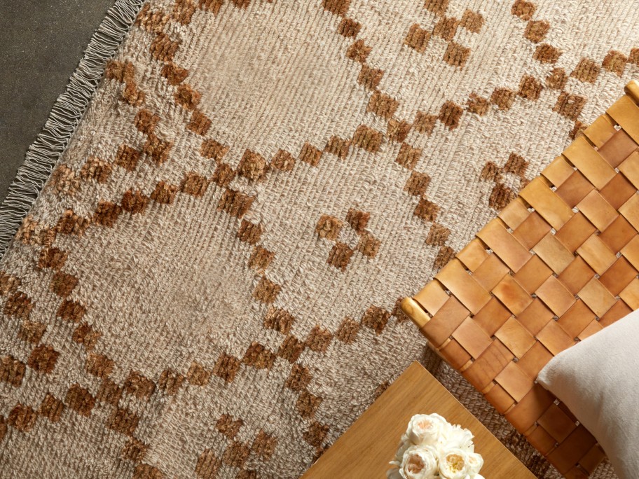 Parachute Rugs | Hand-Knotted Lattice Rug