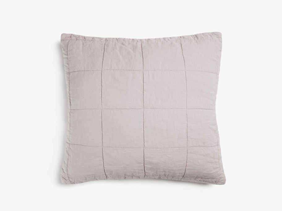 Parachute Decor | Linen Box Quilted Euro Sham